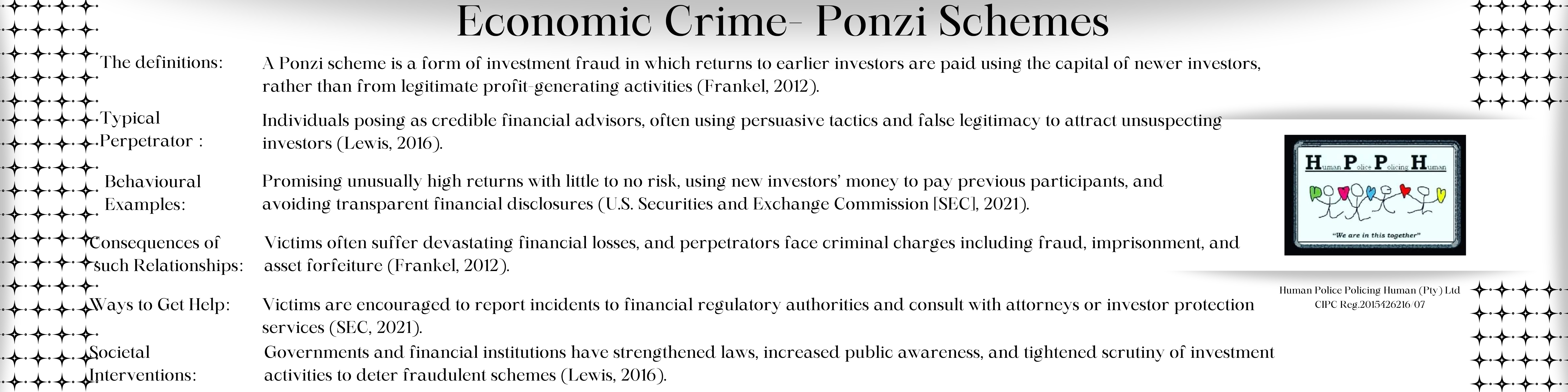 Ponzi Schemes